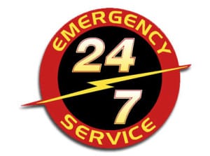 Emergency 24/7 Service Logo
