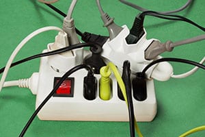 Loose cords can be dangerous in your home. Look to Mister Sparky NWA for how to childproof outlets.
